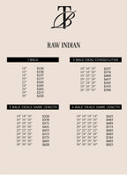 Raw Indian – 3 Bale Deal Same Length